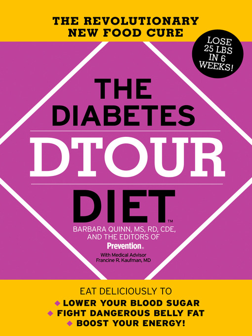 Title details for The Diabetes DTOUR Diet by Barbara Quinn - Wait list